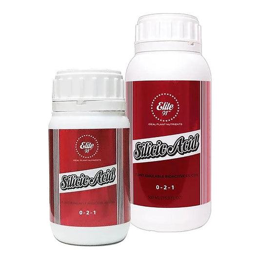Elite 91 Silicic Acid bioactive silicon, 250 ml and 500 ml bottles