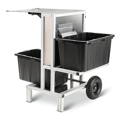 EZ Trim Bud Bucker - bud bucker with collection tote