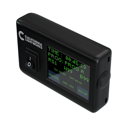 California LightWorks SolarSystem Touchscreen Controller Angle View