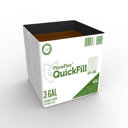 FloraFlex 3 GAL QUICKFILL Cocoâ„¢ | 60% WHC Single Bag - (Plastic Wrapper) (12.3L / 3.25 Gal Expanded)