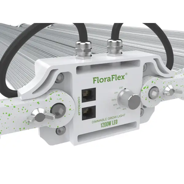 FloraFlex DLC 1200W 6-BAR LED | 120V Dimmable Control