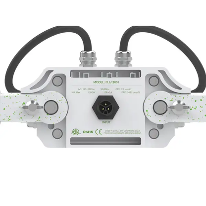 FloraFlex DLC 1200W 6-BAR LED | 120V Power Input