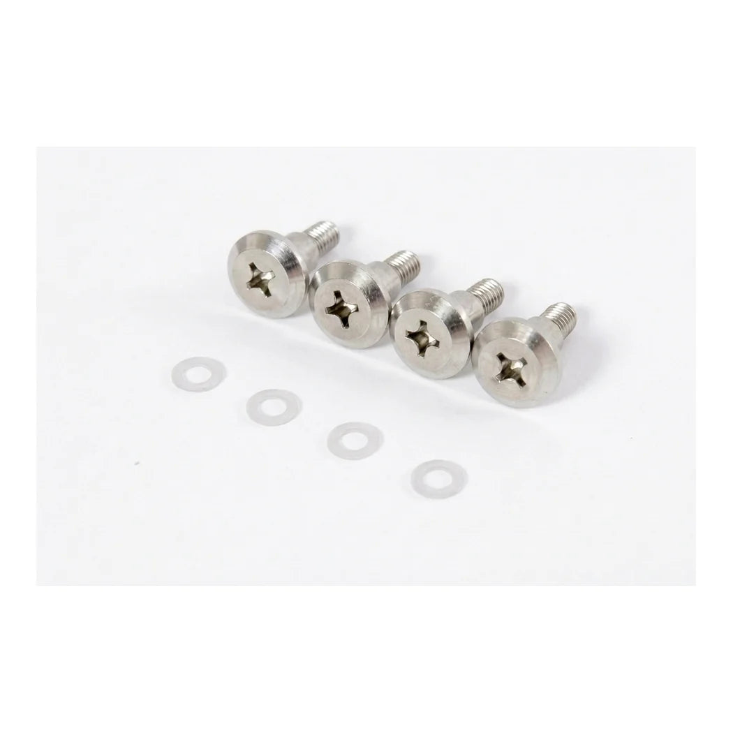 FLP hanging hardware kit with four stainless bolts and washers for 3-shelf and 6-shelf vertical grow systems