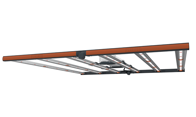 Fluence Spydr Fang LED Grow Light Fixture Only Bottom Side View