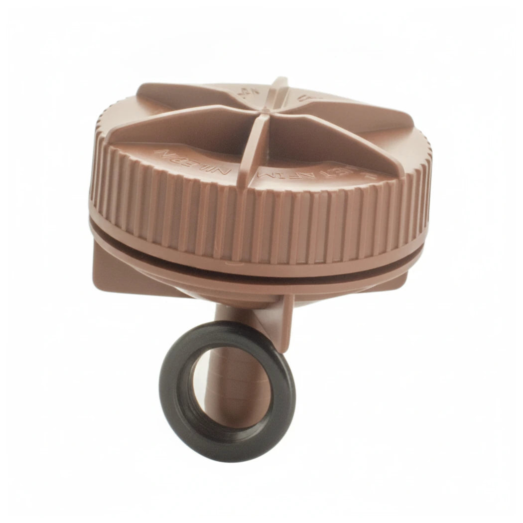 Netafim FLUSH VALV ROUND 1GPH W/TECHLINE CONN with grommet