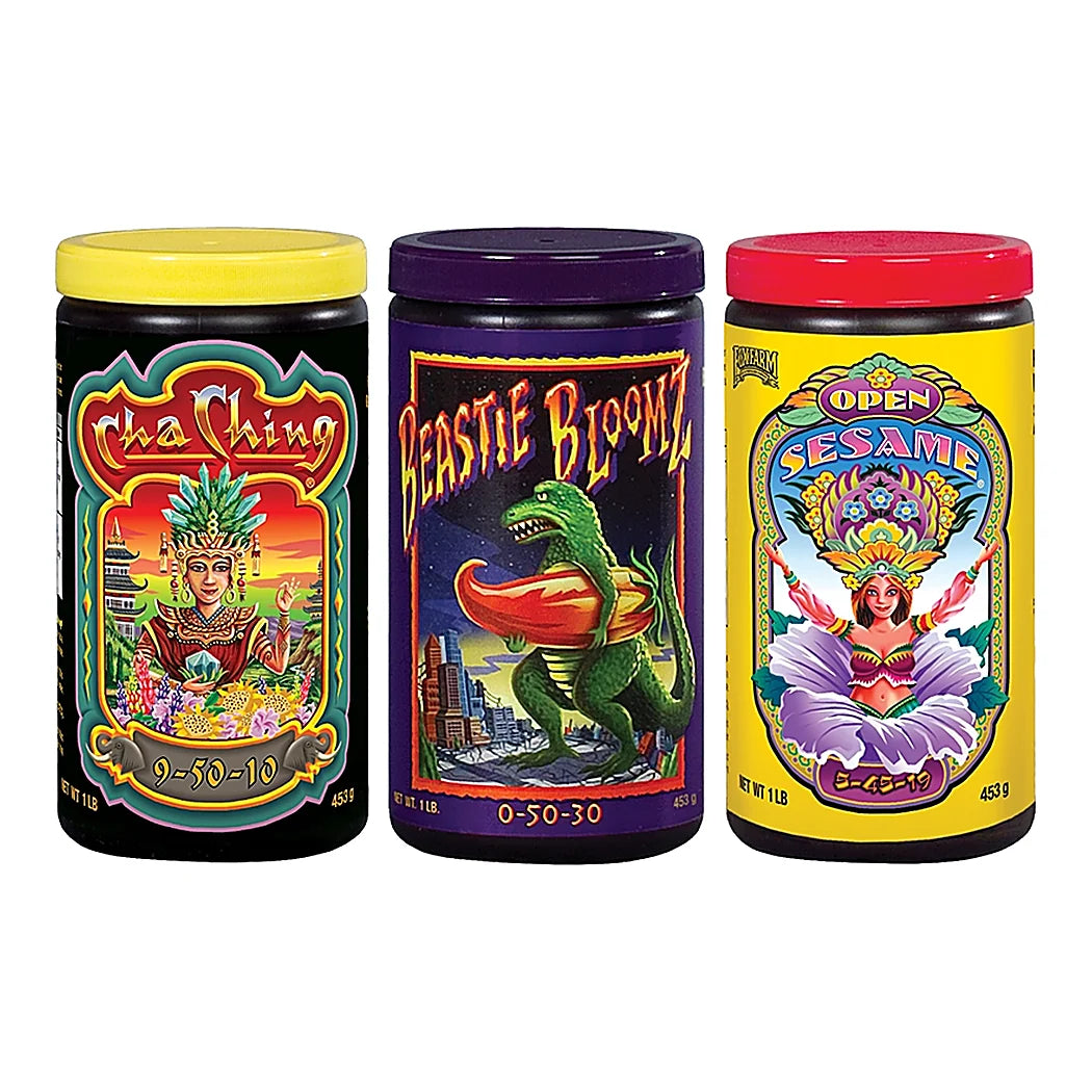 FoxFarm Soluble 1 lb Trio Pack: Cha Ching, Beastie Bloomz and Open Sesame