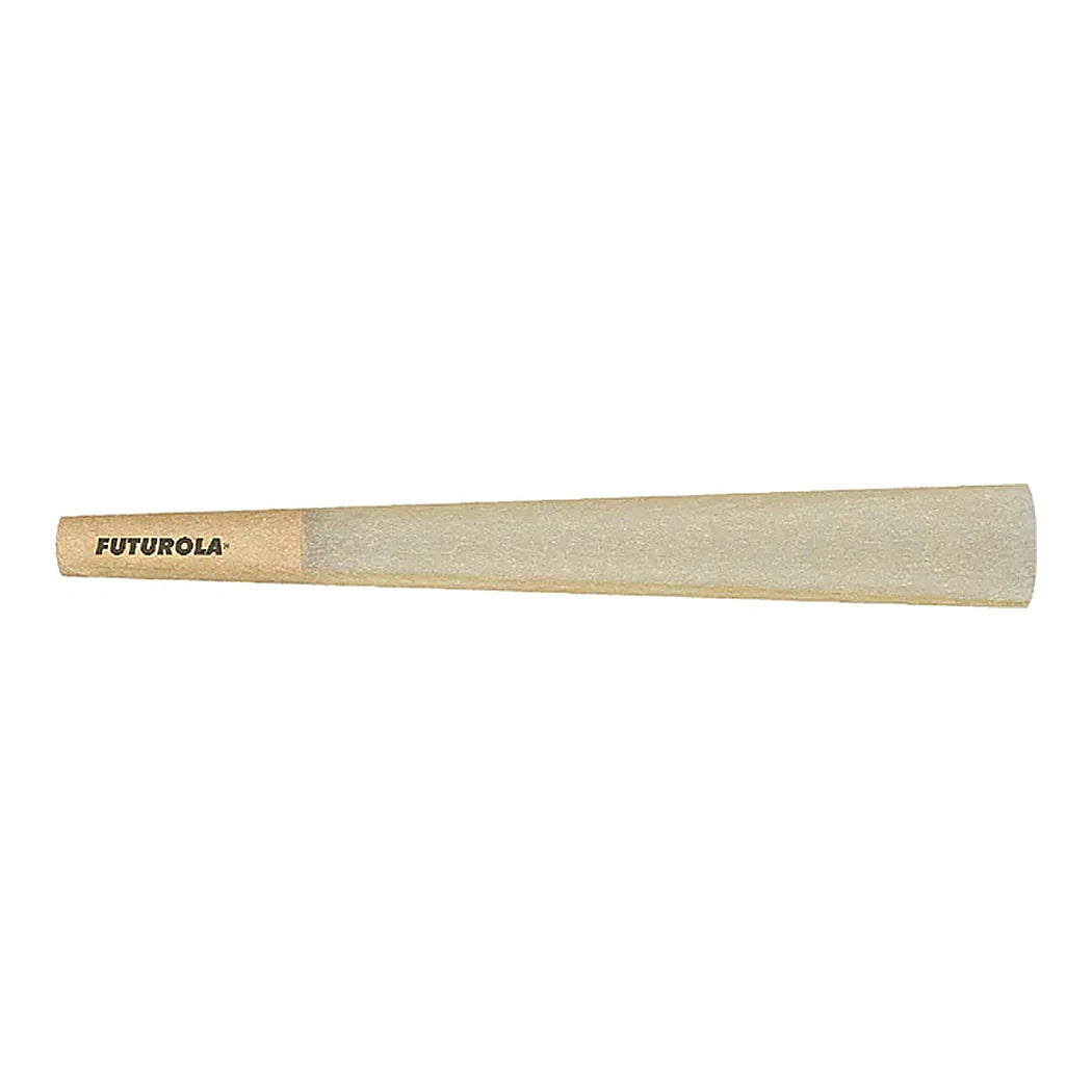 Futurola Fatboy 120/30 Dutch brown pre-rolled cone with non-printed tip