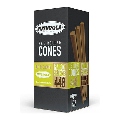Futurola pre-rolled cones retail box
