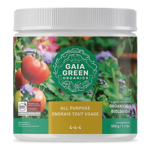 Gaia Green All Purpose 4-4-4 Organic Fertilizer, 500 g