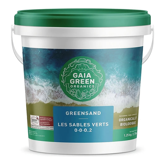 Gaia Green Greensand 0-0-0.2, 1.25 kg | Glauconite Mineral Soil Amendment