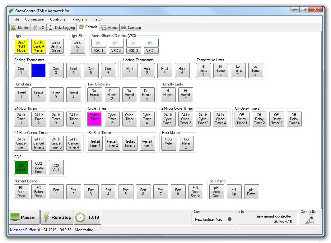 AgrowTek GC-Pro Control System Software