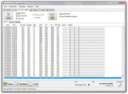 AgrowTek GC-Pro Control System Software