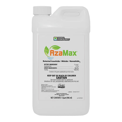 General Hydroponics AzaMax 1 quart bottle