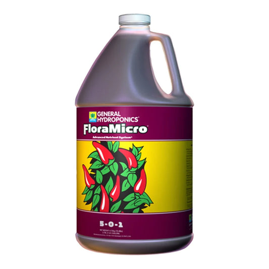 General Hydroponics FloraMicro 5-0-1, 1 gallon jug