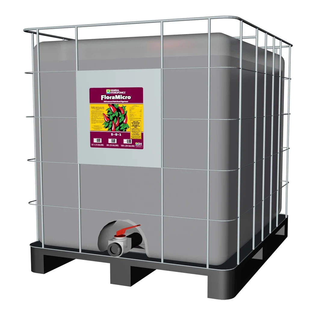 General Hydroponics FloraMicro 5-0-1, 275 gallon IBC tote