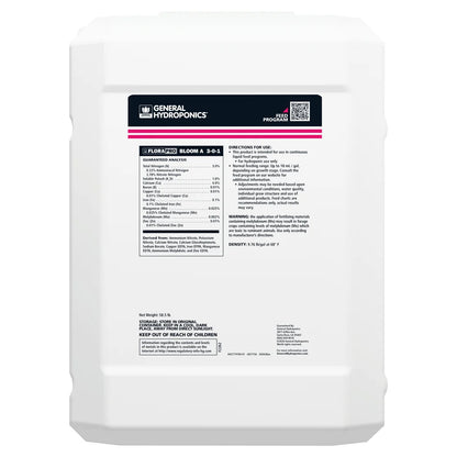FloraPro Bloom A 6 gallons back