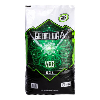 Geoflora Nutrients - VEG Dry Granular Fertilizer - OMRI Certified - 25 lb bag