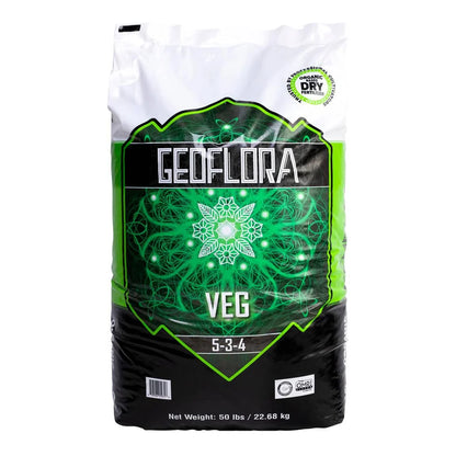 Geoflora Nutrients - VEG Dry Granular Fertilizer - OMRI Certified - 50 lb bag