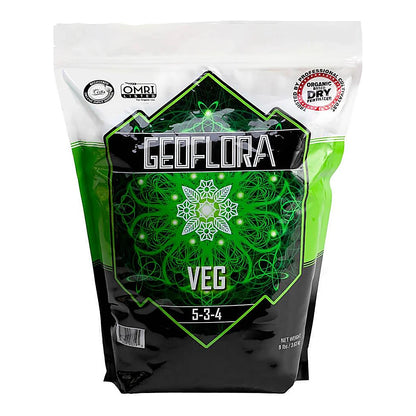 Geoflora Nutrients - VEG Dry Granular Fertilizer - OMRI Certified - 8 lb bag