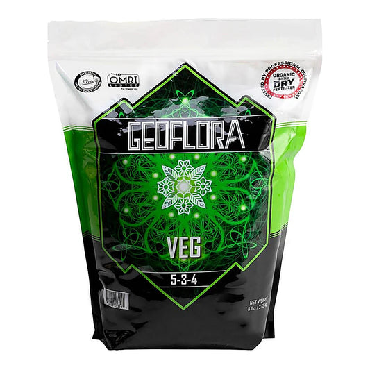 Geoflora Nutrients - VEG Dry Granular Fertilizer - OMRI Certified - 8 lb bag