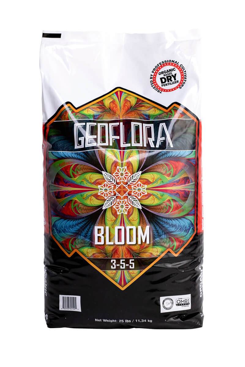 Geoflora Nutrients - BLOOM Dry Granular Fertilizer - 25lb - OMRI Certified - Front