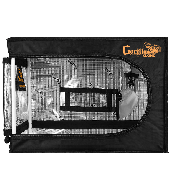 Gorilla Grow Tent Clone Tent 18in Front View Door Open