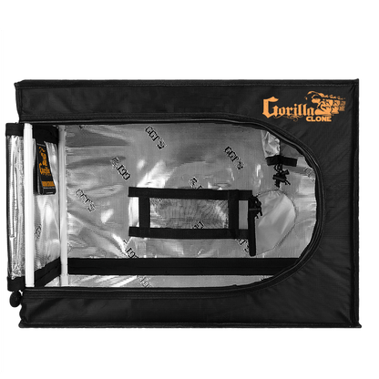 Gorilla Grow Tent Clone Tent 18in Front View Door Open