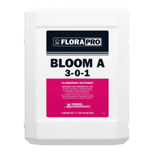 General Hydroponics FloraPro Bloom A - 6 gallon container