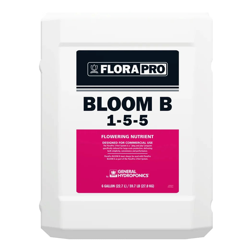 General Hydroponics FloraPro Bloom B - 6 gallon container