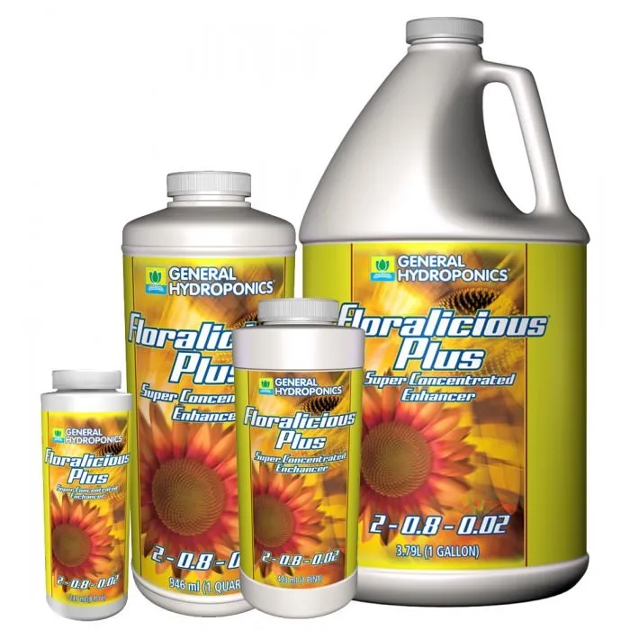 General Hydroponics Floralicious Plus (2-0.8-0.02) - 1-Quart