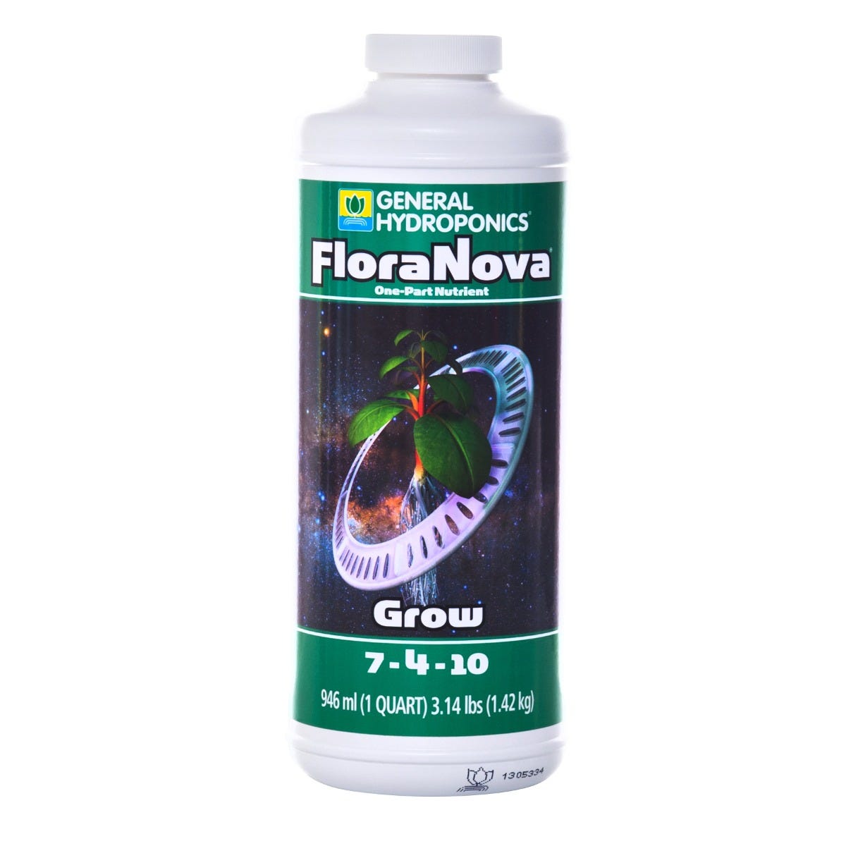 General Hydroponics FloraNova Grow 7-4-10 - 1-Quart Main Image