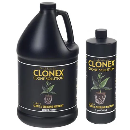 HydroDynamics  Clonex Clone Solution -- 2.5-Gallon Gallon and Quart bottles