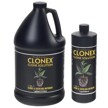 HydroDynamics Clonex Clone Solution 5-Gal Gallon and Quart bottles