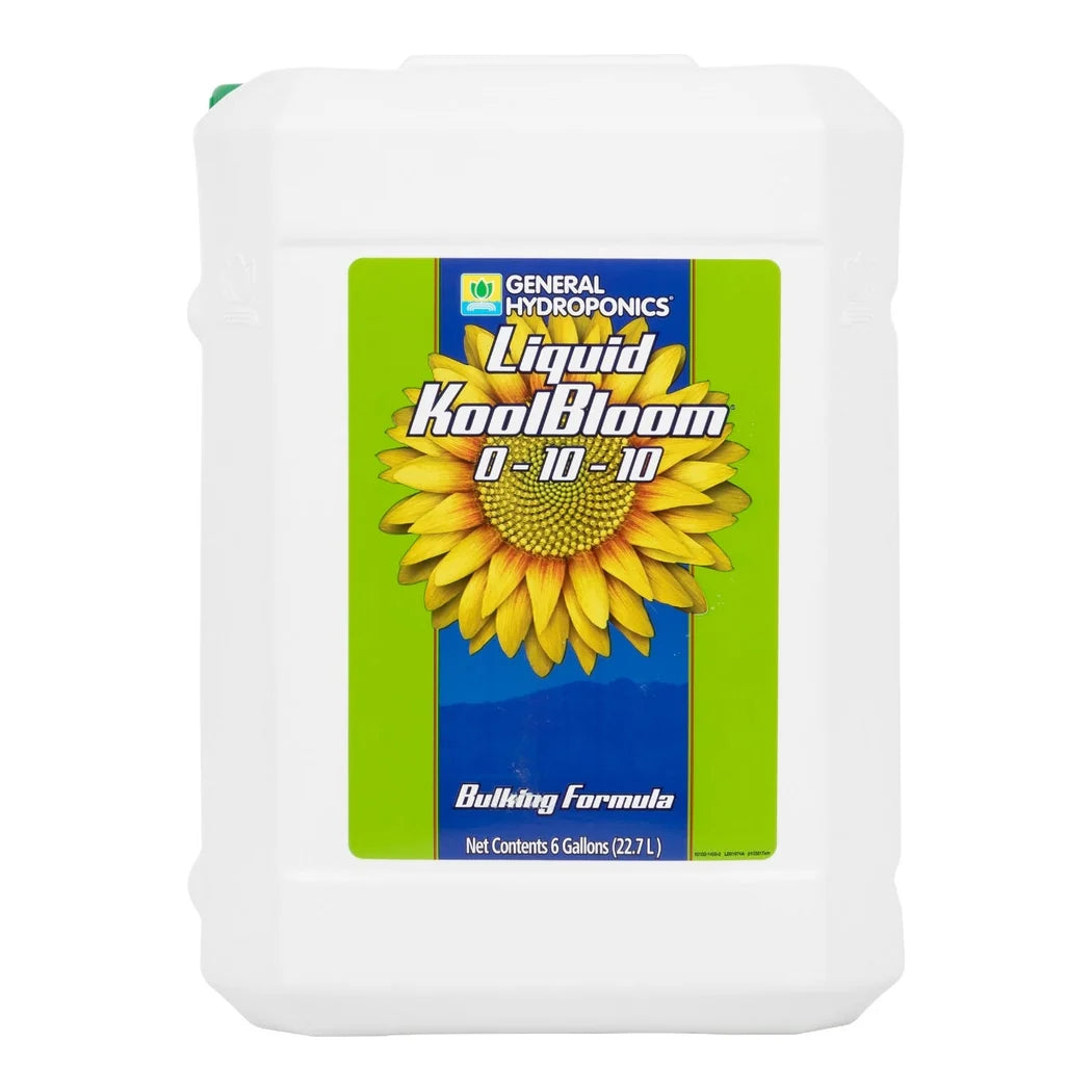 General Hydroponics Liquid KoolBloom 0-10-10 bulking formula, 6 gallon container