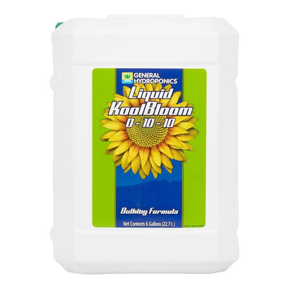 General Hydroponics Liquid KoolBloom 0-10-10 bulking formula, 6 gallon container
