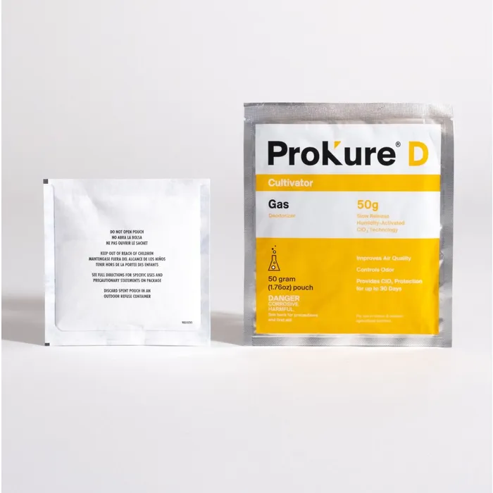 Prokure D - Deodorizer - Extended Release Gas - 50 G with Stach