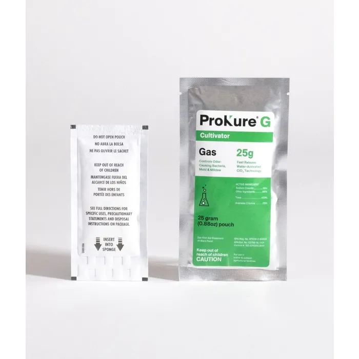 Prokure G - Fast Release Gas 25 G - No Clamshell with Sach