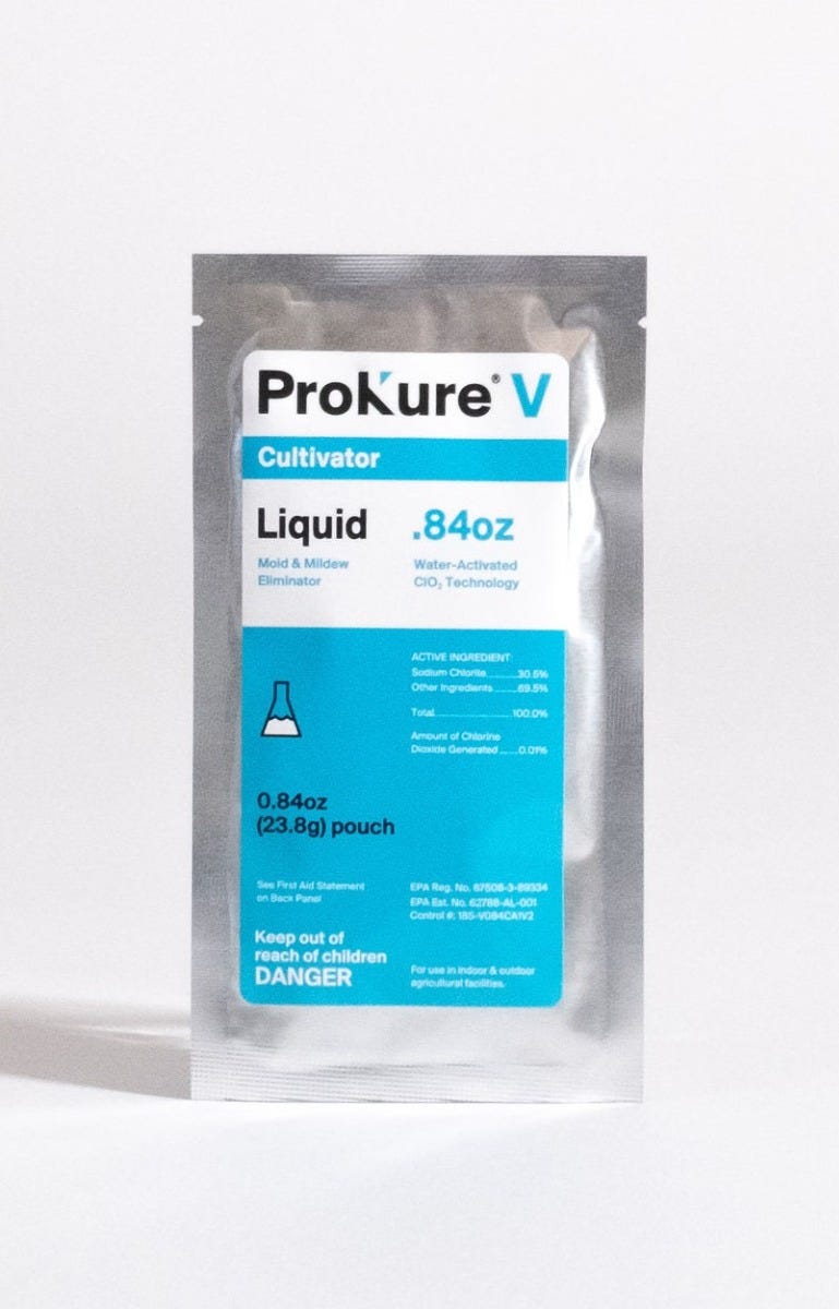 ProKure V Liquid - Disinfectant Cleaner Sanitizer Deodorizer .84 (23.8g) Main Image