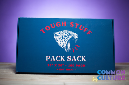 Common Culture Tough Stuff Pack Sack 18" X 20" - 100 Pack by Common Culture