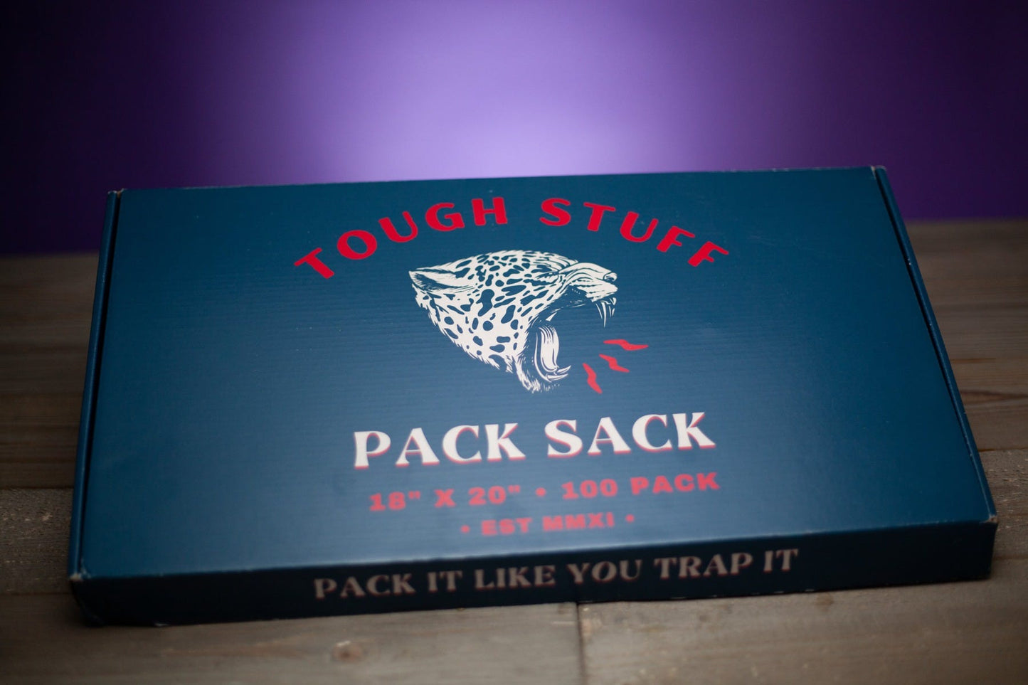 Common Culture Tough Stuff Pack Sack 18" X 20" - 100 Pack Pack It Like You Trap It