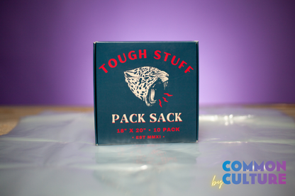 Common Culture Tough Stuff Pack Sack 18" X 20" - 10 Pack by Common Culture