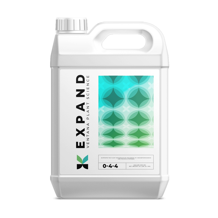 Ventana Plant Science - Expand 0-4-4 (Flower Booster) - 1-Gallon Front of Bottle