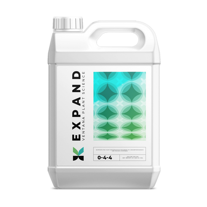 Ventana Plant Science - Expand 0-4-4 (Flower Booster) - 1-Gallon Front of Bottle