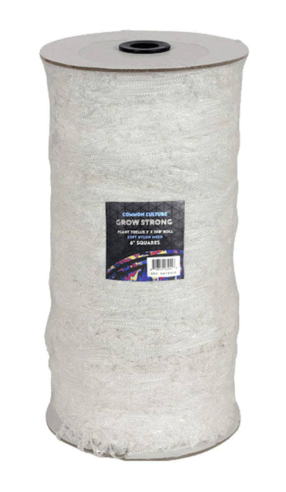 Common Culture Soft Mesh Nylon Trellis Netting Bulk Roll 5 ft x 350 ft w/ 6 in Squares Main View