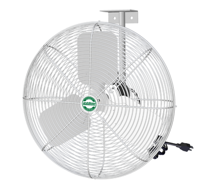 EZ-Breeze HAF 20" Basket Fan, White, 1/10HP, 1PH, 115V, W/Brkt & 10' Cord Main Image