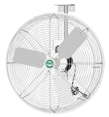 Green Breeze 24" HAF FAN, White, 1PH, 115V, 1/Var, W/Bracket & 10' Cord Main Image
