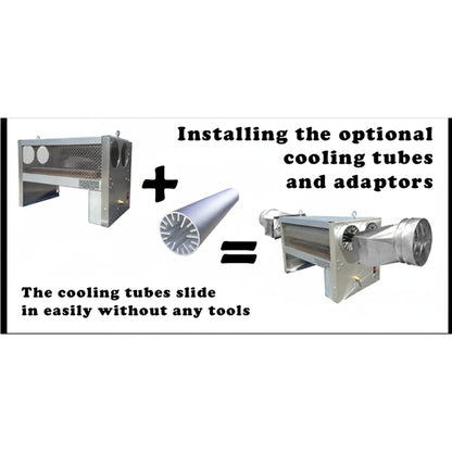 Green Air Products - DA-42 Air Cooling Duct Adapter optinal installation