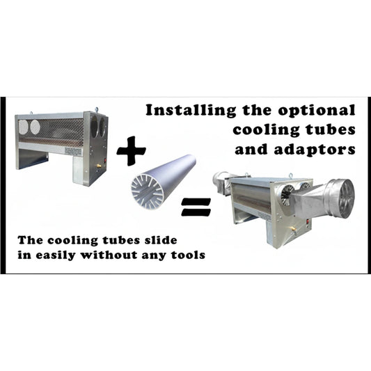 Green Air Products - DA-42 Air Cooling Duct Adapter optinal installation