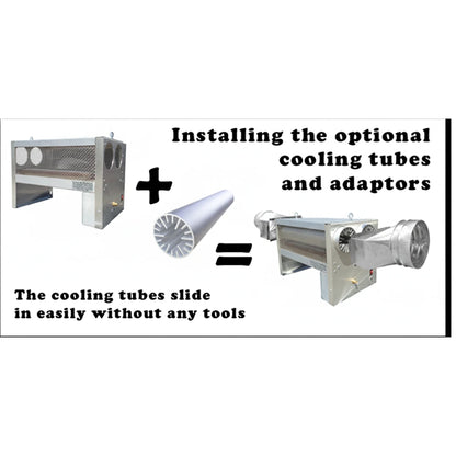 Green Air Products - DA-28 Air Cooling Duct Adapter optional installation
