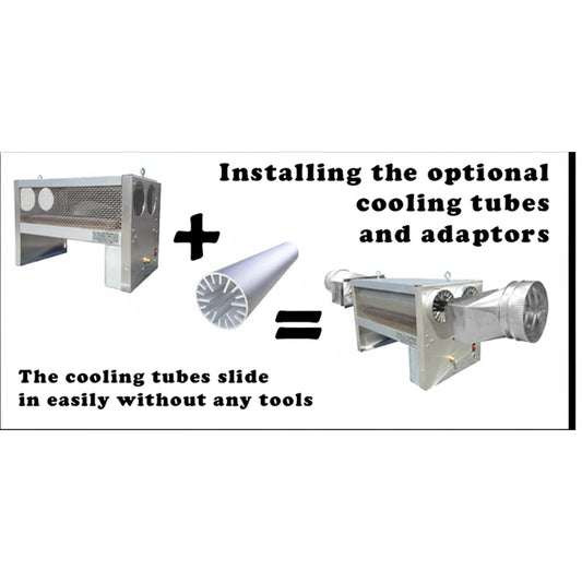 Green Air Products - DA-28 Air Cooling Duct Adapter optional installation